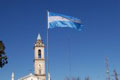 Nueva Bandera en el mstil de la Plaza San Martn